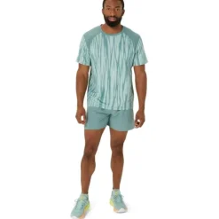 Asics Road AOP SS Top