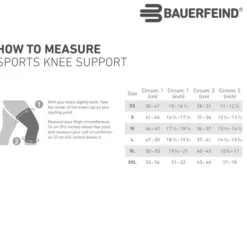 Bauerfeind Sports Knee Support