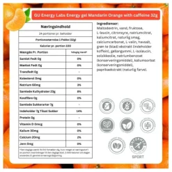 GU Energy Gel Caffeine 24x32g (Mandarin Orange)