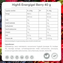 High5 Energy Gel Berry - Box 20x40g