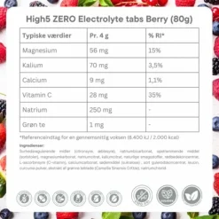 High5 Zero Berry - Box 8x20 Tabs