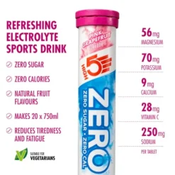 High5 Zero Pink Grapefruit - Box 8x20 Tabs