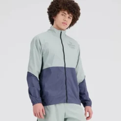 New Balance Graphic Impact Run Packable Jacket