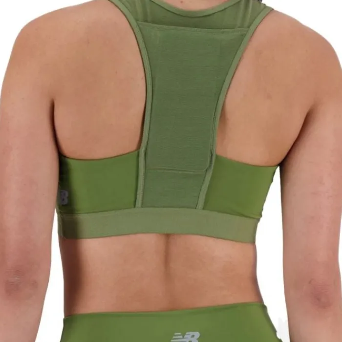 New Balance NB Sleek Medium Support Pocket Sports Bra