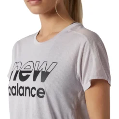 New Balance Printed Imp. Run Short Sleeve