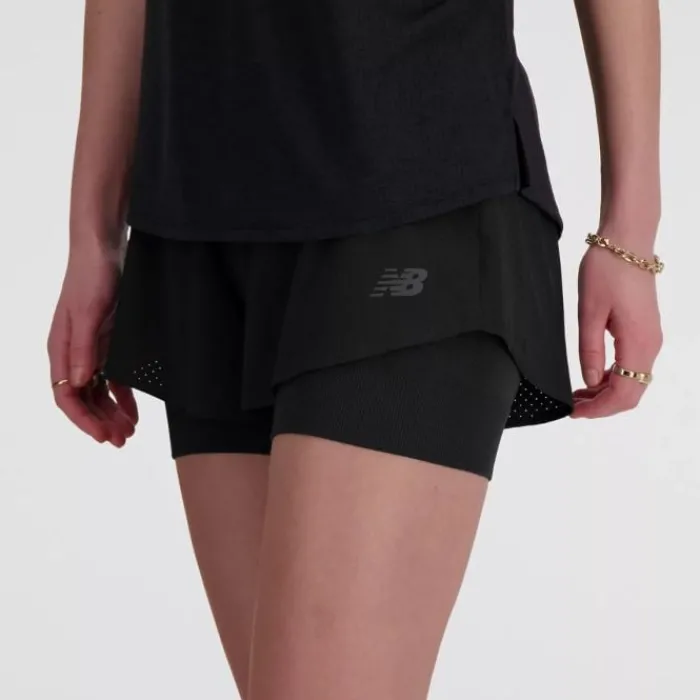 New Balance RC Seamless 2 In 1 Short 3 Inch