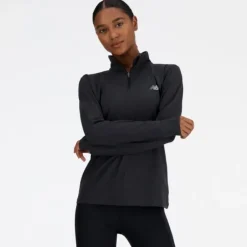 New Balance Sport Essentials Space Dye Quarter Zip