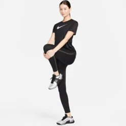 Nike Dri-FIT Regular Heathered Graphic Short Sleeve Tee