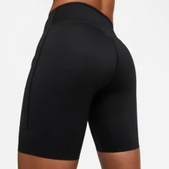 Nike Firm-Support Mid-Rise Shorts With Pockets