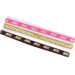 Nike Metallic Hairbands 3 Pack