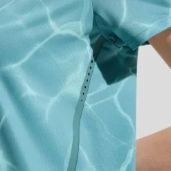 Odlo Zeroweight Chill-Tec Print T-Shirt Crew Neck