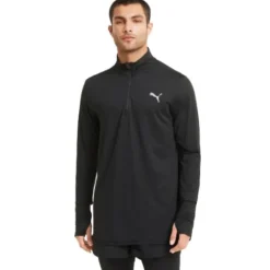 Puma Run Favorite 1/4 Zip Midlayer
