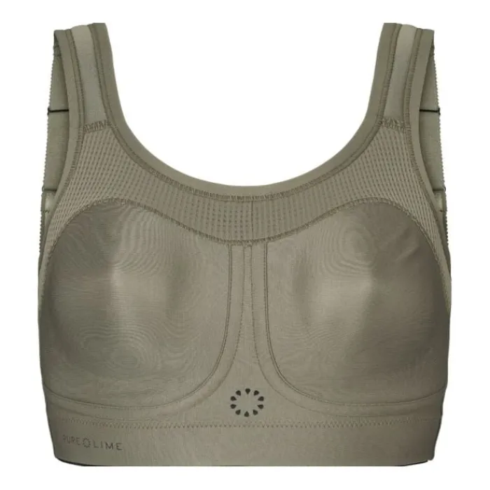 PureLime Compression Bra - High Impact