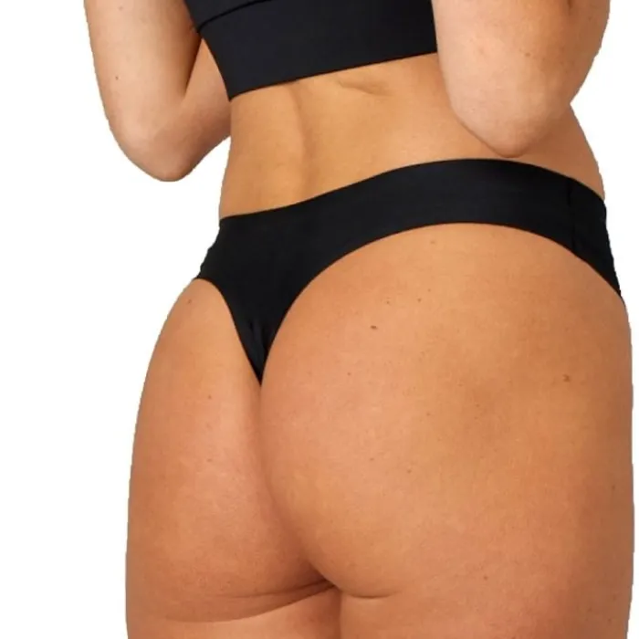 PureLime Invisible Microfiber Thong 2-pack