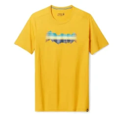Smartwool Mountain Horizon Graphic Short Sleeve Tee Slim Fit Wool