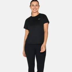 Zebdia Chest Print Sports SS Tee